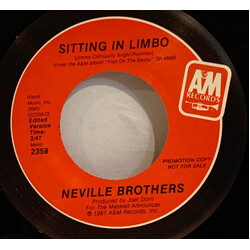The Neville Brothers Sitting In Limbo Vinyl 7" USED