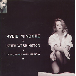 Kylie Minogue / Keith Washington If You Were With Me Now VINYL 7" USED