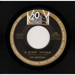 The Emotions (5) A Story Untold / One Life, One Love, One You USED VINYL 7INCH 45 RPM SINGLE