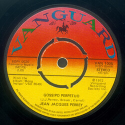 Jean-Jacques Perrey Gossipo Perpetuo USED VINYL 7INCH 45 RPM