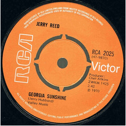 Jerry Reed Georgia Sunshine USED VINYL 7INCH 45 RPM SINGLE