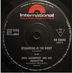 Bert Kaempfert & His Orchestra / Fred Moch Strangers In The Night USED VINYL 7INCH 45 RPM SINGLE