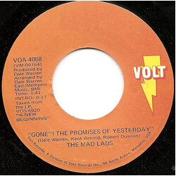 The Mad Lads "Gone"! The Promises Of Yesterday USED VINYL 7INCH 45 RPM