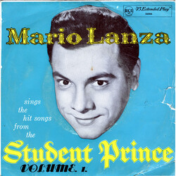 Mario Lanza The Student Prince Volume. 1 Vinyl USED