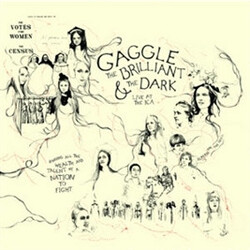 Gaggle The Brilliant And The Dark - Gaggle Live At The ICA USED VINYL 12INCH LIMITED EDITION