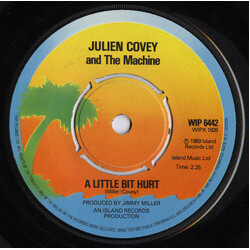 Julien Covey & The Machine A Little Bit Hurt VINYL 7" USED