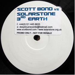 Scott Bond / Solarstone 3rd Earth VINYL 12" USED