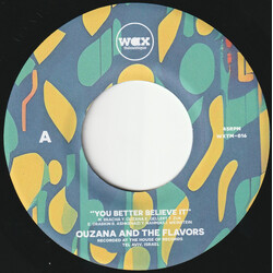 Yaron Ouzana / The Flavors (2) You Better Believe It USED VINYL 7INCH 45 RPM
