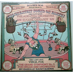 Camille Saint-Saëns / The Philadelphia Orchestra / Eugene Ormandy / Virgil Fox The Grand Symphony No.3 For Organ And Orchestra Vinyl LP USED