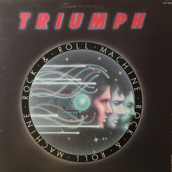 Triumph (2) Rock & Roll Machine Vinyl LP USED