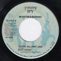 Stetsasonic Talkin' All That Jazz USED VINYL 7INCH