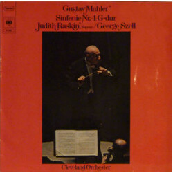 Gustav Mahler / Judith Raskin / George Szell / The Cleveland Orchestra Sinfonie Nr. 4 G-Dur Vinyl LP USED