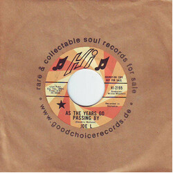 Joe L. As The Years Go Passing By / Please Mr. Foreman USED VINYL 7INCH 45 RPM PROMO