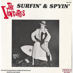 The Ventures Surfin' & Spyin' USED VINYL 7INCH 45 RPM STEREO