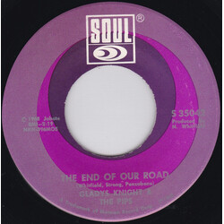 Gladys Knight And The Pips The End Of Our Road / Don't Let Her Take Your Love From Me USED VINYL 7INCH 45 RPM SINGLE