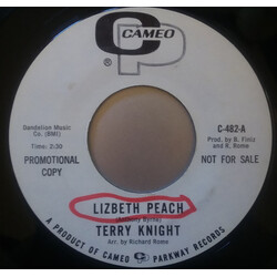 Terry Knight Lizbeth Peach / Forever And A Day USED VINYL 7INCH 45 RPM SINGLE PROMO