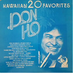 Don Ho Hawaiian 20 Favorites Vinyl LP USED
