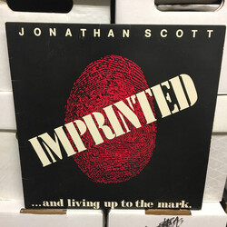 Jonathan Scott (13) Imprinted...And Living Up To The Mark Vinyl LP USED