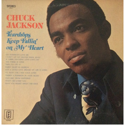 Chuck Jackson Teardrops Keep Fallin' On My Heart Vinyl LP USED