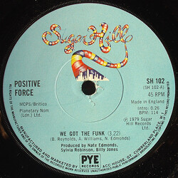 Positive Force We Got The Funk USED VINYL 7INCH 45 RPM SINGLE