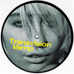 Transvision Vamp Landslide Of Love USED VINYL 7INCH 45 RPM PICTURE DISC