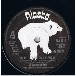 Harmony Blend Blue City (Paloma Blanca) USED VINYL 7INCH