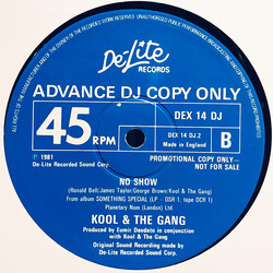 Kool & The Gang Hi De Hi, Hi De Ho USED VINYL 12INCH 45 RPM PROMO