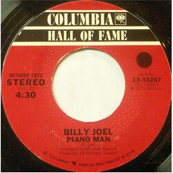 Billy Joel Piano Man / The Entertainer USED VINYL 7"
