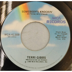 Terri Gibbs Somebody's Knockin' USED VINYL 7INCH 45 RPM SINGLE