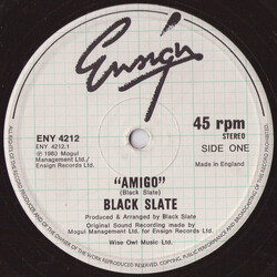 Black Slate Amigo / Black Slate Rock VINYL 12" USED