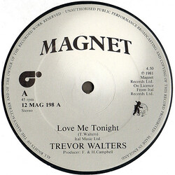 Trevor Walters / Ital Full Star Love Me Tonight / Dub Me Tonight USED VINYL 12INCH 45 RPM SINGLE