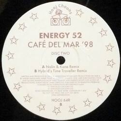 Energy 52 Café Del Mar '98 (Disc Two) USED VINYL 12INCH PROMO