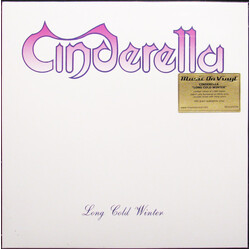 Cinderella (3) Long Cold Winter Vinyl LP USED