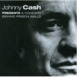 Johnny Cash A Concert Behind Prison Walls Vinyl LP USED