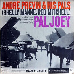 André Previn & His Pals Modern Jazz Performances Of Songs From Pal Joey Vinyl LP USED
