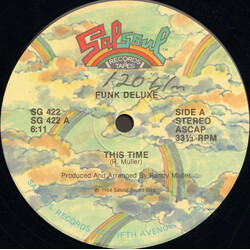 Funk Deluxe This Time VINYL 12" USED