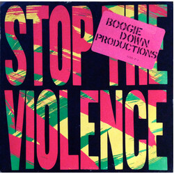 Boogie Down Productions Stop The Violence USED VINYL 7INCH 45 RPM SINGLE STYRENE
