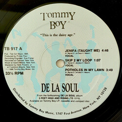 De La Soul Jenifa (Taught Me) USED VINYL 12INCH 33 S RPM REPRESS