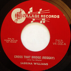 Sabrina Williams Cross That Bridge USED VINYL 7INCH