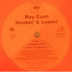 Ray Cash Smokin' & Leanin' VINYL 12" USED