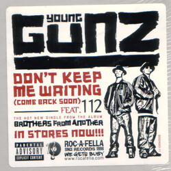 Young Gunz Don't Keep Me Waiting (Come Back Soon) USED VINYL 12INCH SINGLE 33 S RPM