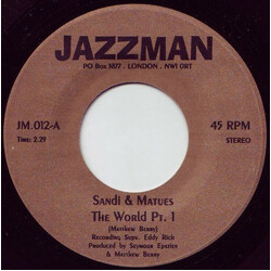 Sandi And Matues / The Trinikas The World Pt. 1 / Remember Me USED VINYL 7INCH 45 RPM