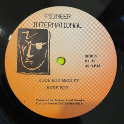 Delroy Wilson / Rude Boy (14) Super Medley Hits / Rude Boy Medley Vinyl 12" USED