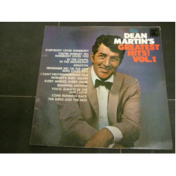 Dean Martin Dean Martin's Greatest Hits! - Volume 1 Vinyl LP USED