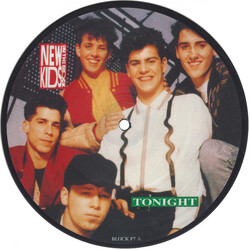 New Kids On The Block Tonight USED VINYL 7INCH 45 RPM SINGLE PICTURE DISC STEREO