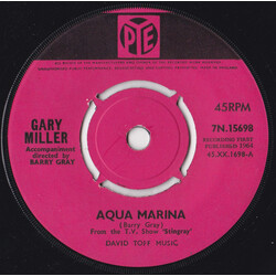 Gary Miller (2) Aqua Marina USED VINYL 7INCH 45 RPM