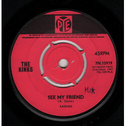 The Kinks See My Friend USED VINYL 7INCH 45 RPM SINGLE