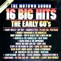 Various (The Motown Sound) 16 Big Hits (The Early 60's) Vinyl LP USED