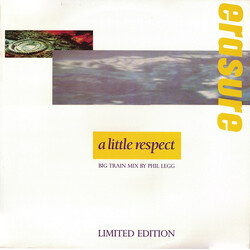 Erasure A Little Respect (Big Train Mix) USED VINYL 12INCH 45 RPM SINGLE LIMITED EDITION