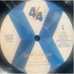 Don Carlos Mediterraneo / Alone USED VINYL 7INCH 45 RPM STEREO